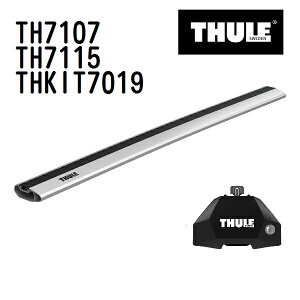 11/1限定5倍P メルセデスベンツ Vクラス、ビアノ、ヴィト (W447)フィックスポイント付き 型式(#447) 年式(2015年-) THULE(スーリー) ベースキャリアセット TH7107 TH7115 THKIT7019