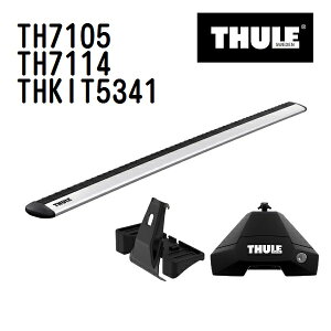 �}���\��P5�{ BMW X1/iX1 (U11)���[�t���[���Ȃ� �N��(2023�N-) THULE(�X�[���[) �x�[�X�L�����A�Z�b�g TH7105 TH7114 THKIT5341