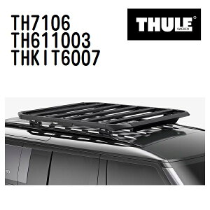 4/1����P5�{ BMW X3/iX3 (F25)�_�C���N�g���[�t���[���t �N��(2011�N-) THULE(�X�[���[) �x�[�X�L�����A�Z�b�g TH7106 TH611003 THKIT6007