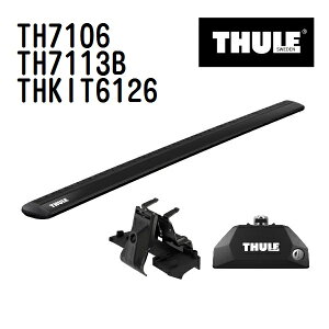 SS����P5�{ THULE(�X�[���[) �x�[�X�L�����A �Z�b�g TH7106 TH7113B THKIT6126