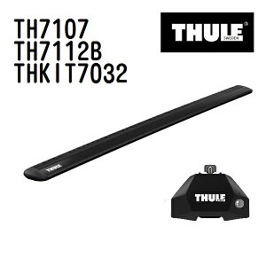 11/1限定5倍P THULE(スーリー) ベースキャリア セット TH7107 TH7112B THKIT7032