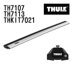 THULE(�X�[���[) �x�[�X�L�����A �Z�b�g TH7107 TH7113 THKIT7021