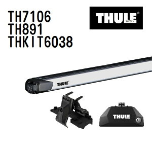 BMW X1/iX1 (E84)�_�C���N�g���[�t���[���t �N��(2010�N-) THULE(�X�[���[) �x�[�X�L�����A�Z�b�g TH7106 TH891 THKIT6038
