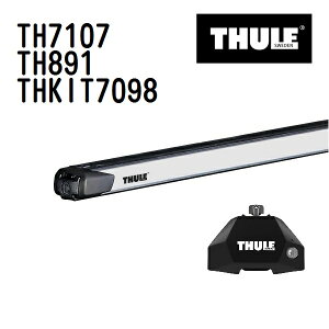 11/1限定5倍P THULE(スーリー) ベースキャリア セット TH7107 TH891 THKIT7098