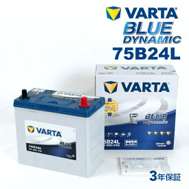 ホンダ クラリティフュエールセル 型式(ZBA-ZC4) 年式(2016年3月-) 搭載(46B24L) VARTA(バルタ) 国産車用バッテリー ブルーダイナミック 75B24L VB75B24L