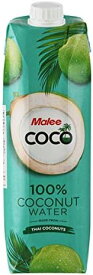 【送料込み】マリー 100%ココナッツウォーター Malee 1000ml×12本　ココナッツドリンク 輸入飲料 海外飲料