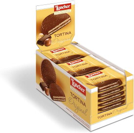 ローカー トルティーナオリジナル1p(21g)×24個 ローカー ウエハース 美味しいもの チョコレート チョコ イタリア イタリア チョコレート ヨーロッパ おかし ヘーゼルナッツチョコレート