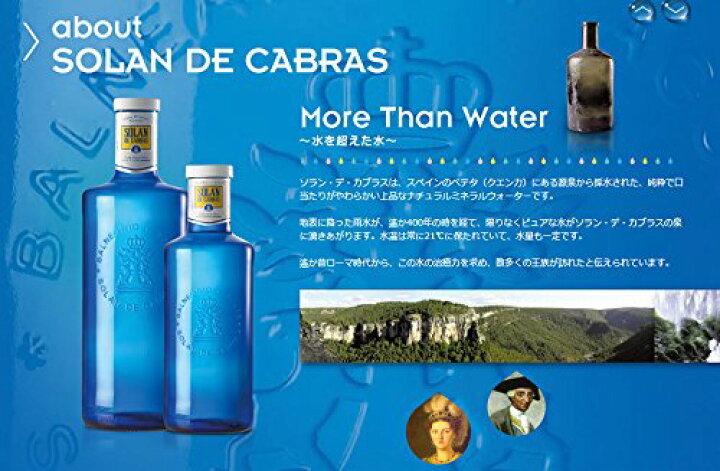 楽天市場 送料無料 ソランデカブラス ナチュラルミネラルウォーター 330ml Pet 24本 ソラン デ カブラス スペインのお水 レアルマドリード 公式ウォーター 輸入食品 輸入品 海外名水 輸入ウォーター 世界の食品 舶来商店 楽天市場店