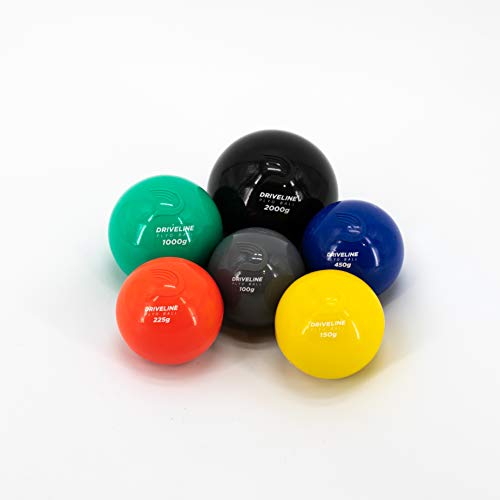 Driveline PlyoCareボール： 重みのあるプライオボール 野球の腕のケアとベロシティトレーニング用 Set 6個