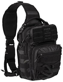 MIL-TEC バックパック ワンストラップ Assault Pack 10L MOLLEシステム搭載 - TACTICAL BLACK