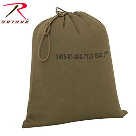ロスコ Rothco ミリタリー ディティーバッグ キャンバス バラックバッグ ランドリー バッグ トラベル Sサイズ 40cm x 48cm ( 16” x 19” )
