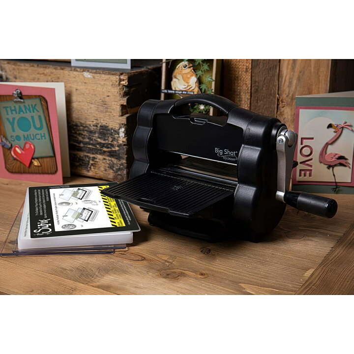 楽天市場】【保証付】 Sizzix 折りたたみ ダイカットマシン A5 6 