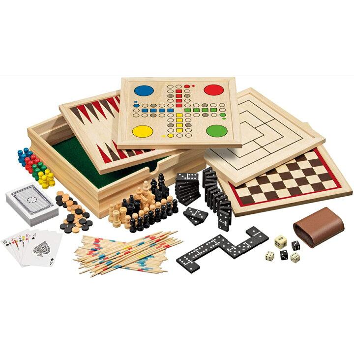 楽天市場】Philos フィロス 木製 ゲーム 10種 詰め合わせ 24×24cm  