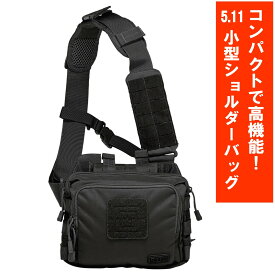 5.11 タクティカル ショルダーバッグ 2Banger 56180 ブラック サバゲー ミリタリー 日常使い