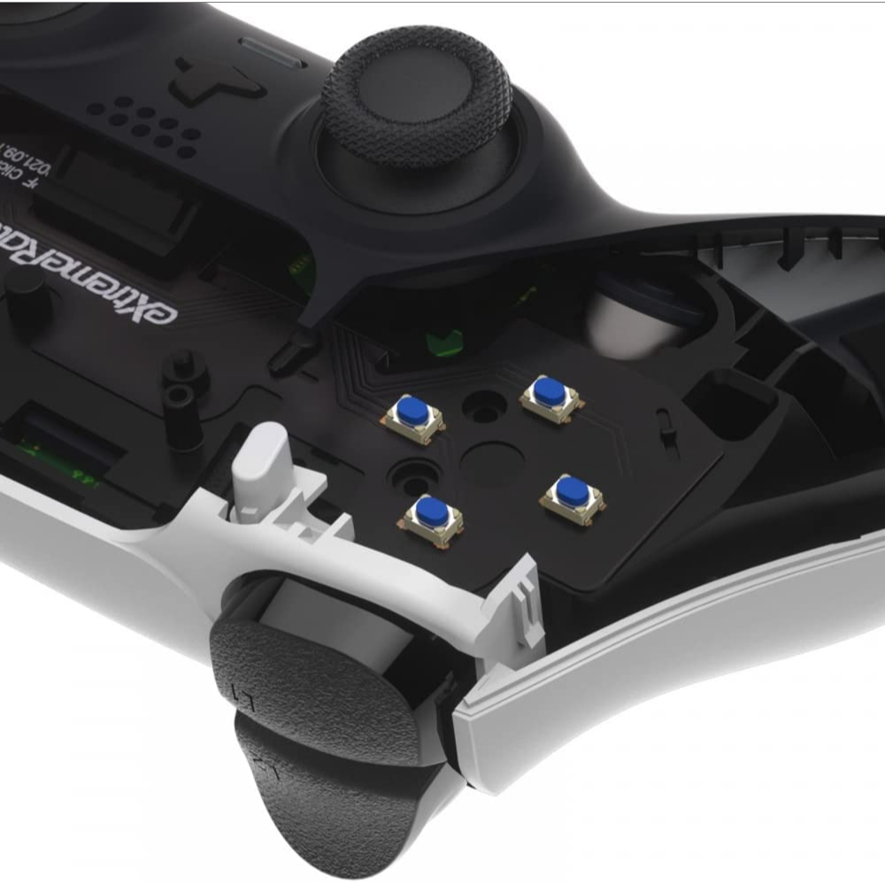 eXtremeRate エクストリームレート PFMD006 PS5 コントローラー BDM-010＆BDM-020用 フェイスクリックキット 機能向上 カスタム触覚 十字キー (Dpad) アクションボタン マウスクリックキット