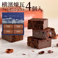 ギフト スイーツ 横浜土産 霧笛楼 横濱煉瓦 フォンダンショコラ 横濱煉瓦4個入（むてきろう よこはまレン…