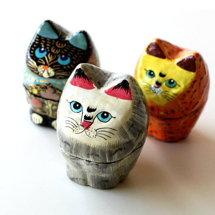 楽天市場】猫 置物 雑貨 可愛い 卓上 かわいい ねこ ネコ オブジェ 