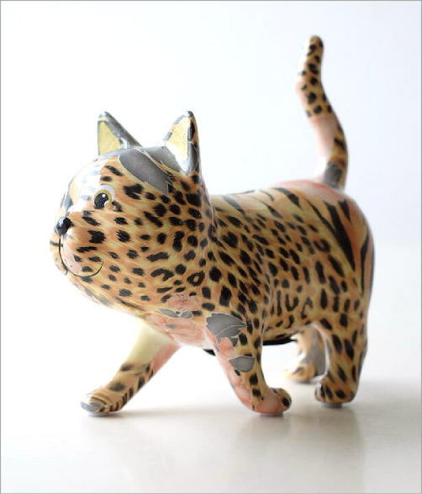 楽天市場】貯金箱 おしゃれ 陶器 猫 ねこ キャット オブジェ 置物 