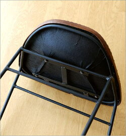 【楽天市場】本革スツール デザイン レザースツール 本革椅子 スリム 軽量 アイアン アンティーク リビングチェアー 玄関椅子 いす チェアー