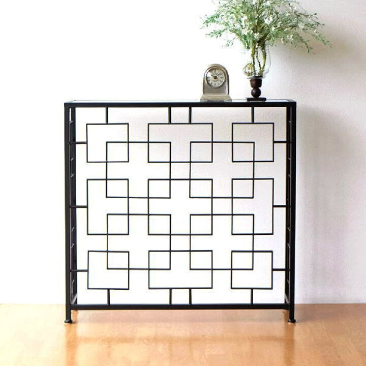 楽天市場】コンソールテーブル 玄関 スリム 大理石 アンティーク  