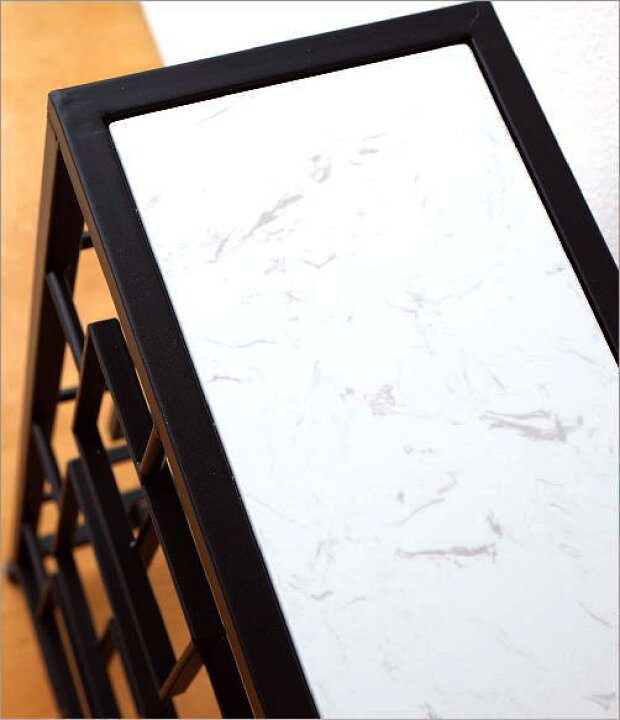 楽天市場】コンソールテーブル 玄関 スリム 大理石 アンティーク  