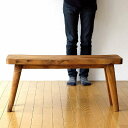 木製ベンチ 長椅子 背もたれなし リビング インテリア デザイン 無垢材 シンプル おしゃれ 木のベンチ 玄関 椅子 チェ…