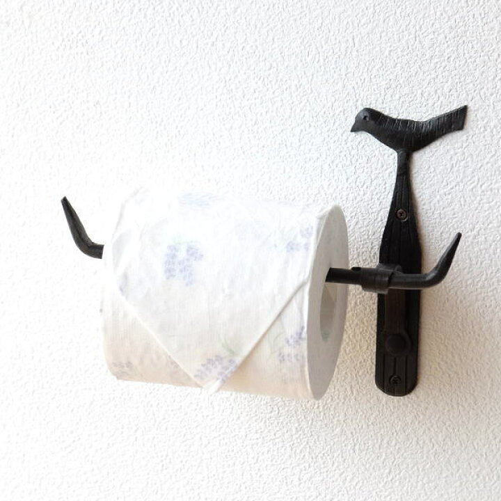 楽天市場 トイレットペーパーホルダー アイアン おしゃれ かわいい アンティーク 鳥 雑貨 レトロ デザイン 鉄製 北欧 モダン シンプル カフェ ハンドメイド 手作り 黒 ブラック タオルハンガー タオルバー タオル掛け 可愛い アイアン雑貨 アイアンペーパーホルダー