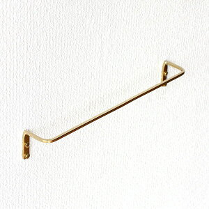 タオルハンガー 壁 真鍮 おしゃれ かわいい 洗面所 タオル掛け 北欧風 フェイスタオル サニタリースペース 玄関 トイレ アンティーク 雑貨 ナチュラル 家具 新築 ブラスタオルレール S