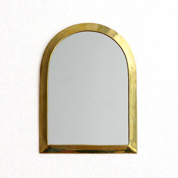 アンティーク レトロ 真鍮製 壁掛け鏡 通販