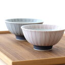 お茶碗 飯碗 セット おしゃれ 和食器 ご飯茶碗 ペア 大小セット 夫婦茶碗 磁器 モダン 日本製 波佐見焼 和風 和柄 十草模様 贈り物 お茶漬け 千筋十草 ペア飯碗