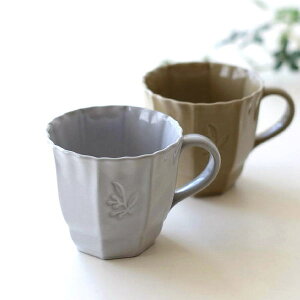 マグカップ 陶器 おしゃれ コーヒーカップ コップ 瀬戸焼 日本製 焼き物 洋風 北欧 大人 可愛い かわいい クラシック フリル 口縁 飲み口 薄い 軽い 軽量 持ちやすい 電子レンジ対応 食洗機対