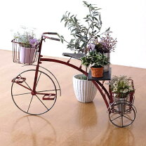 楽天市場】おしゃれ 自転車 レトロ（植木鉢・プランター｜ガーデニング 