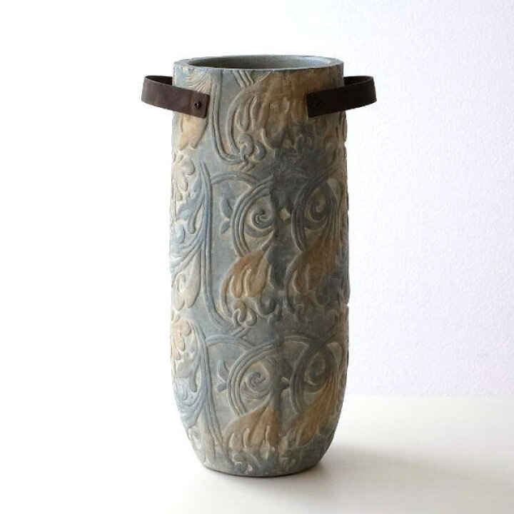 楽天市場】花瓶 おしゃれ 陶器 フラワーベース 花器 幅25×高さ41cm 