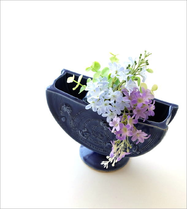 楽天市場】花瓶 陶器 フラワーベース 和風 おしゃれ 花器 日本製 瀬戸 