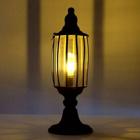 【4/25限定P3倍】 ランプ ランタン LED ヴィンテージ アンティーク アイアン ガラス おしゃれ シャビー レトロ ヴィンテージランプ A