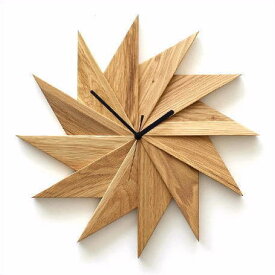 掛け時計 壁掛け時計 おしゃれ 木製 無垢材 木 ウッド ウォールクロック デザイン かわいい モダン シンプル ナチュラル アンティーク レトロ クラシック 北欧 和 和風 インテリア ウッドウォールクロック ウィンドウ オーク