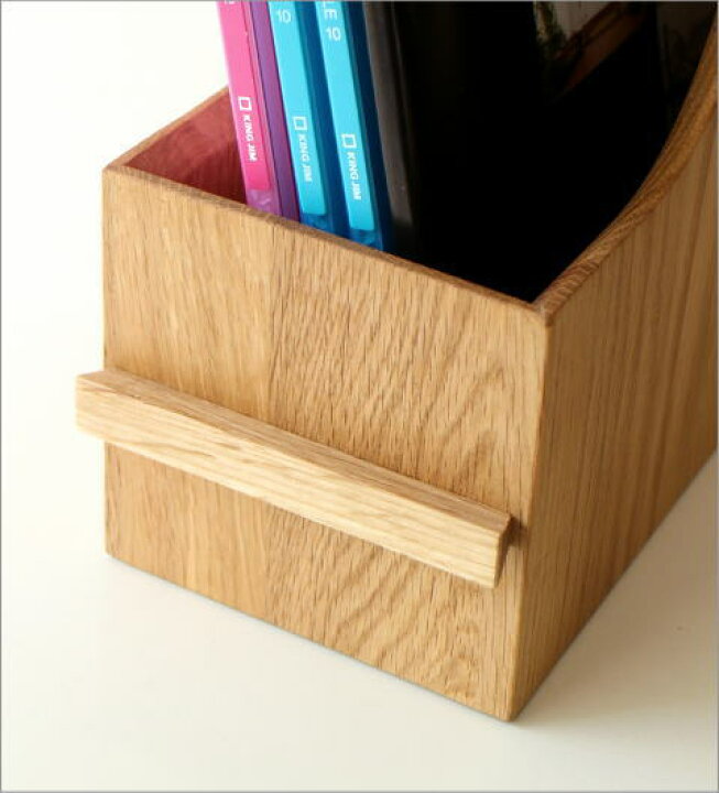 ファイルスタンド 木製 Kan21b おしゃれ シーシャムウッド ファイルボックス 一部地域除く 縦型 送料無料 宅配便送料無料 おしゃれ