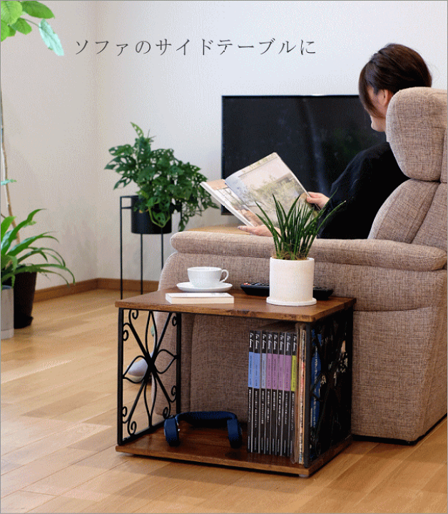 K 新品 カントリー テーブル アイアン サイド スタンド 飾り棚 机 物置き K 新品 カントリー テーブル アイアン サイド スタンド 飾り棚 机 物