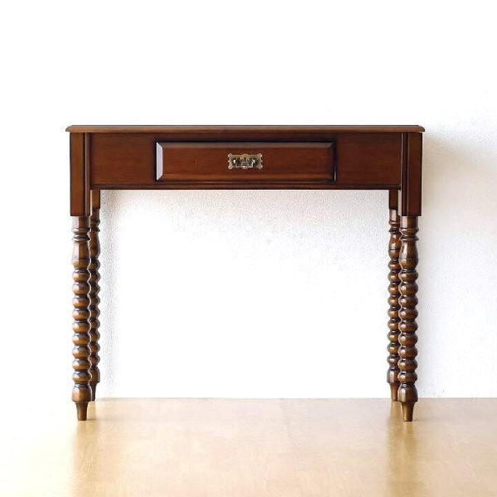 楽天市場】コンソールテーブル アンティーク マホガニー 木製 無垢材  