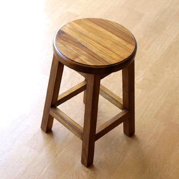 楽天市場】【レビュー数1件】スツール 木製 椅子 丸椅子 おしゃれ 