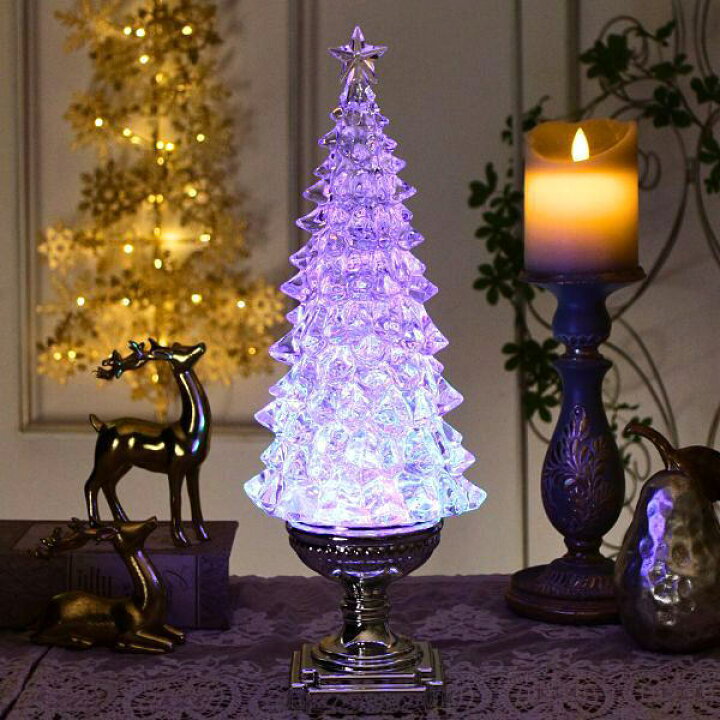 楽天市場】クリスマスツリー LED オブジェ 置物 おしゃれ 大きめ Xmas 