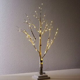 クリスマス Xmas LEDライト 照明 飾り オブジェ 置物 白樺 おしゃれ 雑貨 LED 光る かわいい イルミネーション 白樺LED Tree S