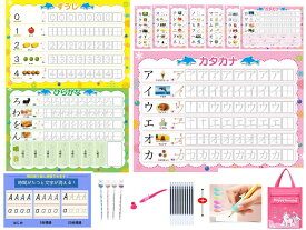 ひらがな みぞなぞり 習字ボード【ゆうパケットのみ送料無料】カタカナ 数字 対応 繰り返し練習できる 練習ボード おもちゃ 知育玩具 書き順付練習シート ドリル 子育て 4570027779006