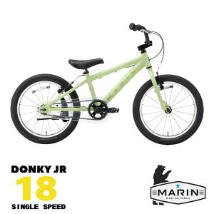 【最大7000円クーポン】在庫有りDONKY JR 18(ドンキージュニア)2025モデル/MARIN(マリン)幼児・子供用自転車【送料プランB】【関東/近畿は地方で送料異なる(注文後修正)】