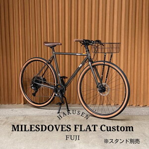 �yWALD137�o�X�P�b�g���ځz�t���J�X�^���Ή�MILESDOVES FLAT(�}�C���X�_�u�X�t���b�g)FUJI(�t�W)�N�������N���X�o�C�N�y�����v����B�z�y�֓�/�ߋE�͒n���ő����قȂ�(������C��)�z