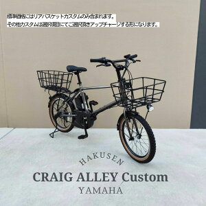 �y�y�ʂȃA���~�����A�o�X�P�b�g���ځz�t���J�X�^���Ή�PAS CRAIG ALLEY(�p�X�N���C�O�A���[)YAMAHA(���}�n�����@)BMX/�~�j�x���d���A�V�X�g���]�ԁEE-bike�i�C�[�o�C�N�j �y�����v����A�z