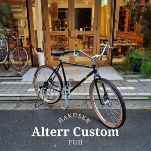【最大5000円クーポン(27日10時まで)】【クランカーバー搭載フルカスタム】ALTERR(アルター)FUJI(フジ)クロモリマウンテンバイク・ATB・オールドマウンテンバイク【送料プランB】【関東/近畿は