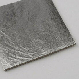 「プラチナ箔 10枚入（3寸6分）」プラチナ プラチナ箔 10枚入 白金 白金箔 工芸用 材料 画材 美術 クラフト ハンドメイド DIY 箔座