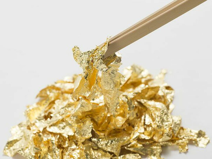楽天市場】「金箔切廻縁付 四号色（1g入）」四号色 金箔フレーク 切廻 