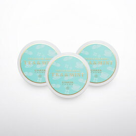 【数量限定】「CHAYA cosme クリームフォーボディ　ティー＆ミント 3個セット（ボディジェルクリーム）」お得 期間限定 クリームフォーボディ ボディジェル ティ ミント ジェル 50g×3 夏 ボディ 紅茶 金 金箔入 箔座